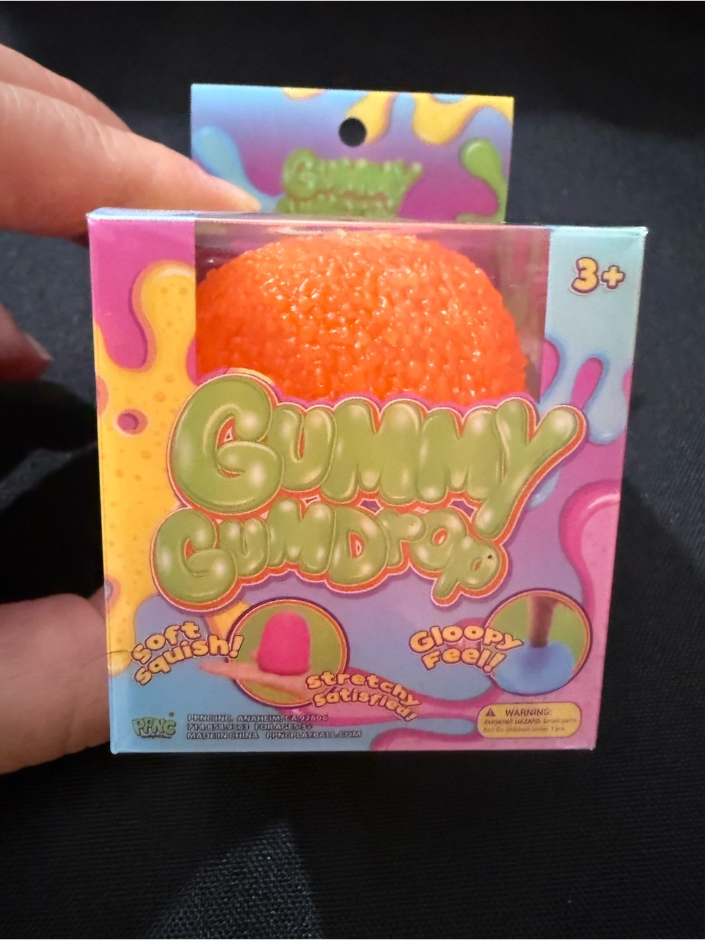 Orange Sensory Squish Toy -